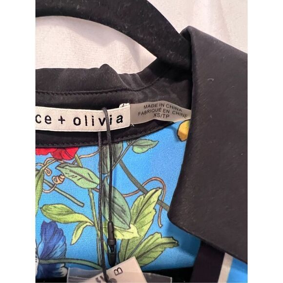 Alice + Olivia Women's Multicolor Printed Tunic Dress Size XS NWOT - Picture 7 of 11